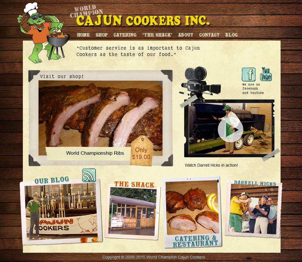 Client: Cajun Cookers